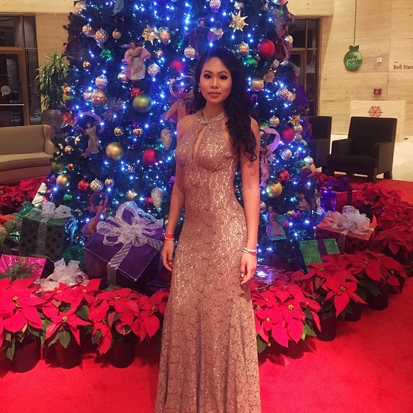 Windsor Formal Dress - Dusty Pink - Picture 4 of 4